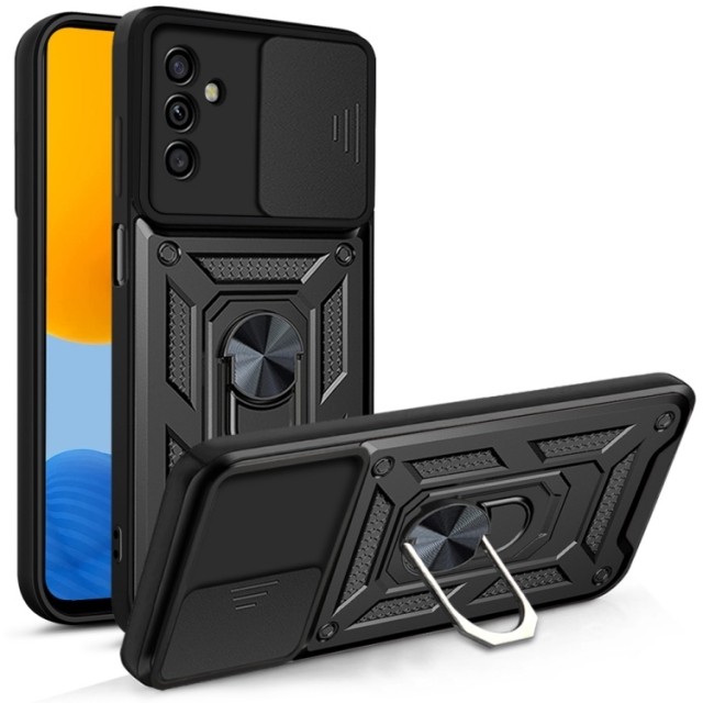 Накладка Camshield Serge Ring для Samsung M52 Чорна-0