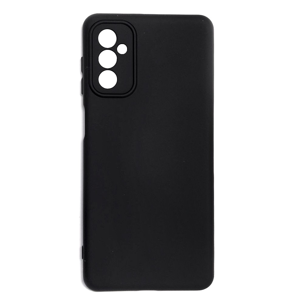 Silicone Cover Full Camera no logo (A) для Samsung M52 (Black)-0