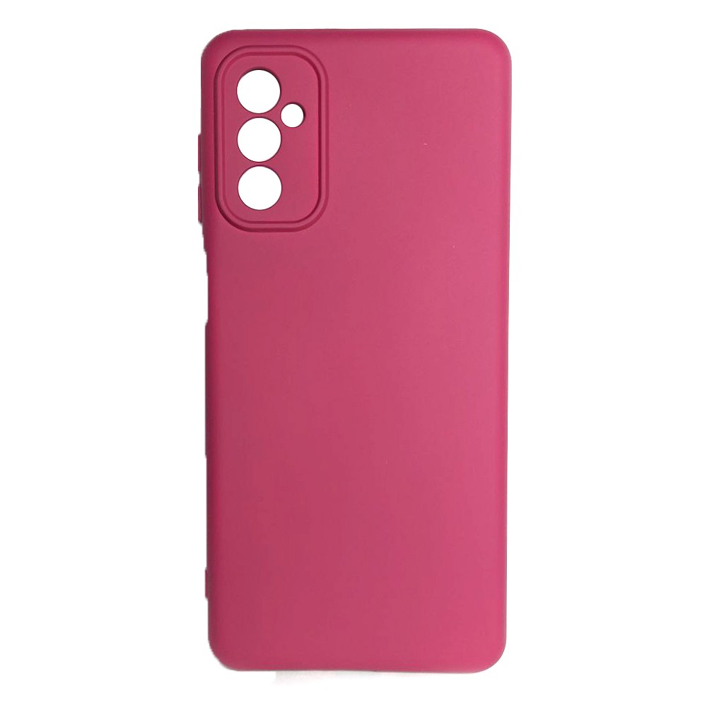 Silicone Cover Full Camera no logo (A) для Samsung M52 (Marsala)-0
