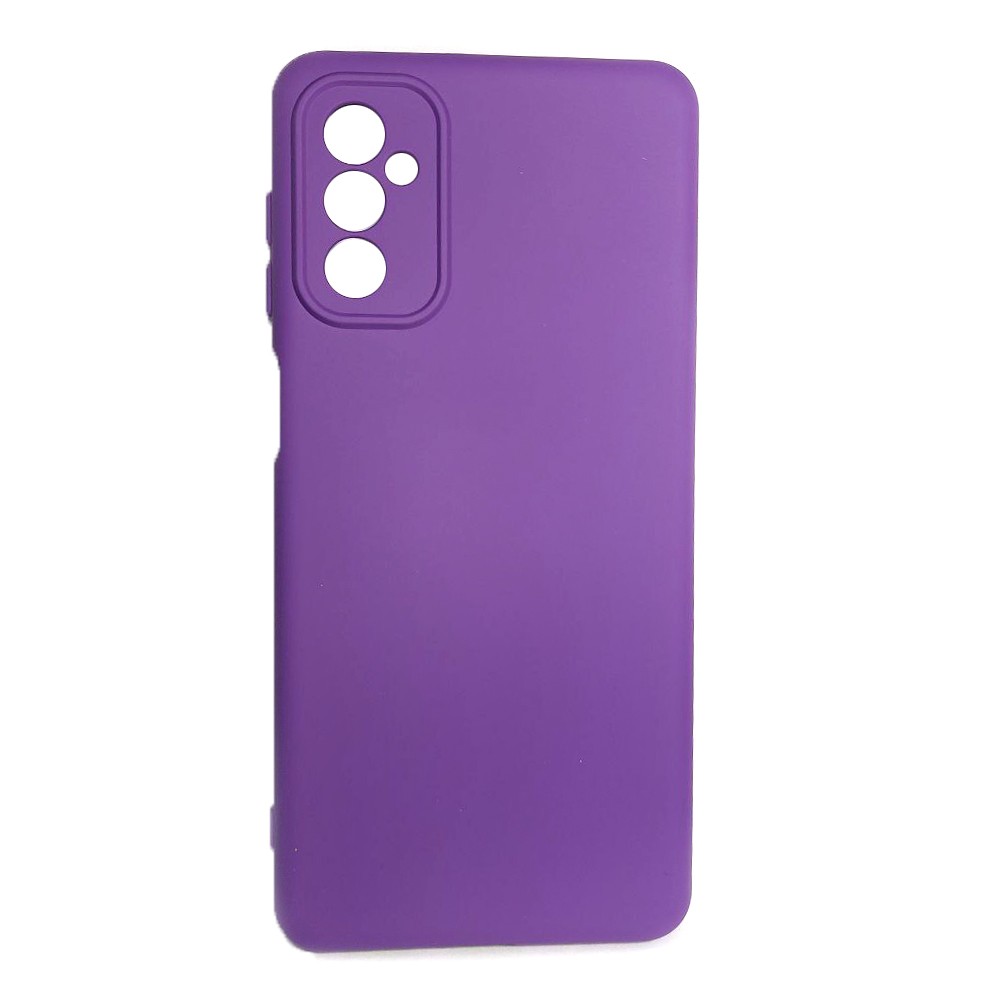 Silicone Cover Full Camera no logo (A) для Samsung M52 (Purple)-0