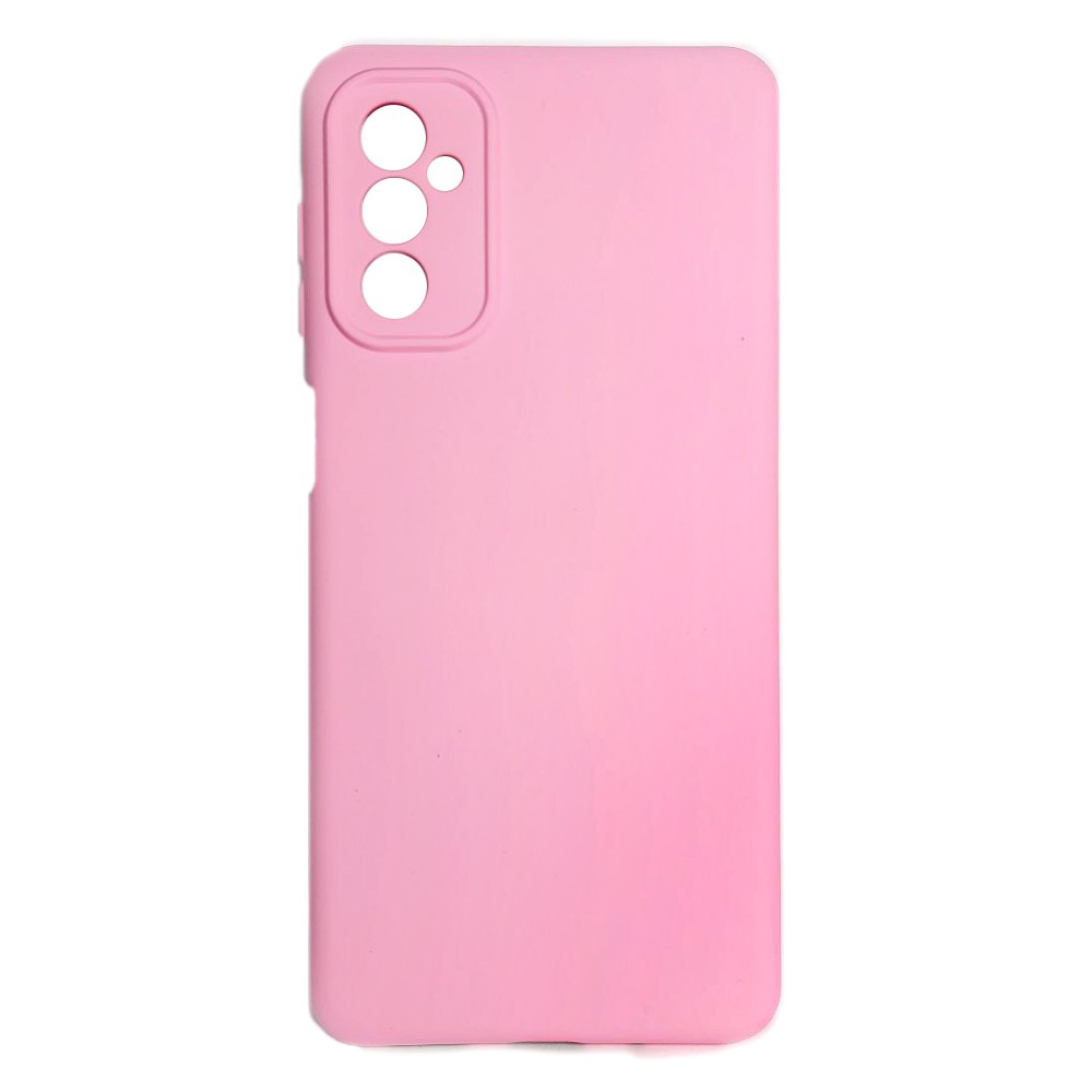 Silicone Cover Full Camera no logo (A) для Samsung M52 (Light pink)-0