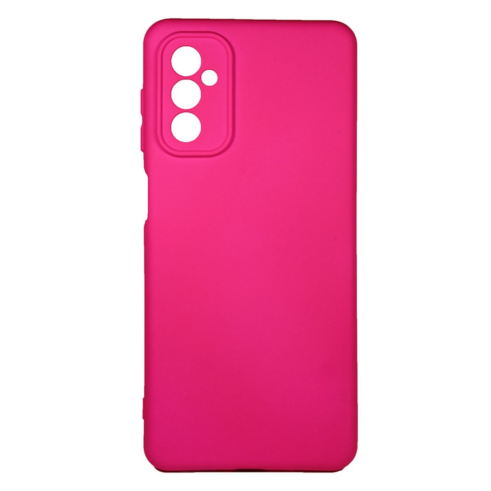 Silicone Cover Full Camera no logo (A) для Samsung M52  (Barbie pink)-0