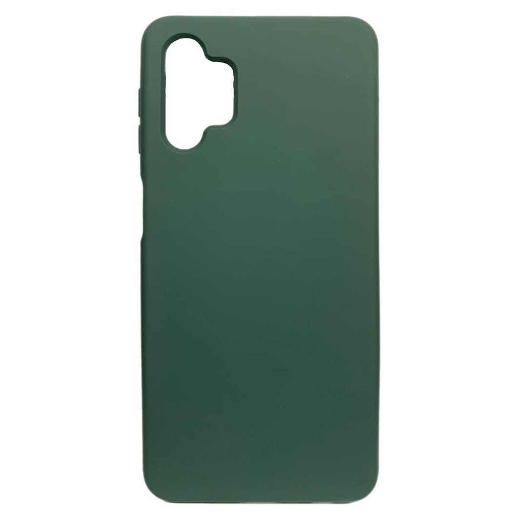 Silicone Cover  without Logo (A) для Samsung M52 (Pine green)-0