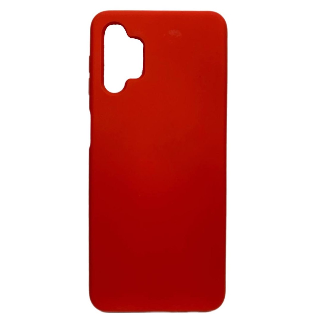 Silicone Cover  without Logo (A) для Samsung M52 (Red)-0