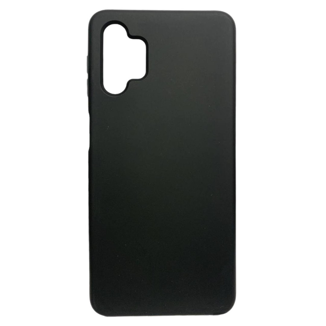Silicone Cover  without Logo (A) для Samsung A13 / A32 5G/ M52 (Black)-0