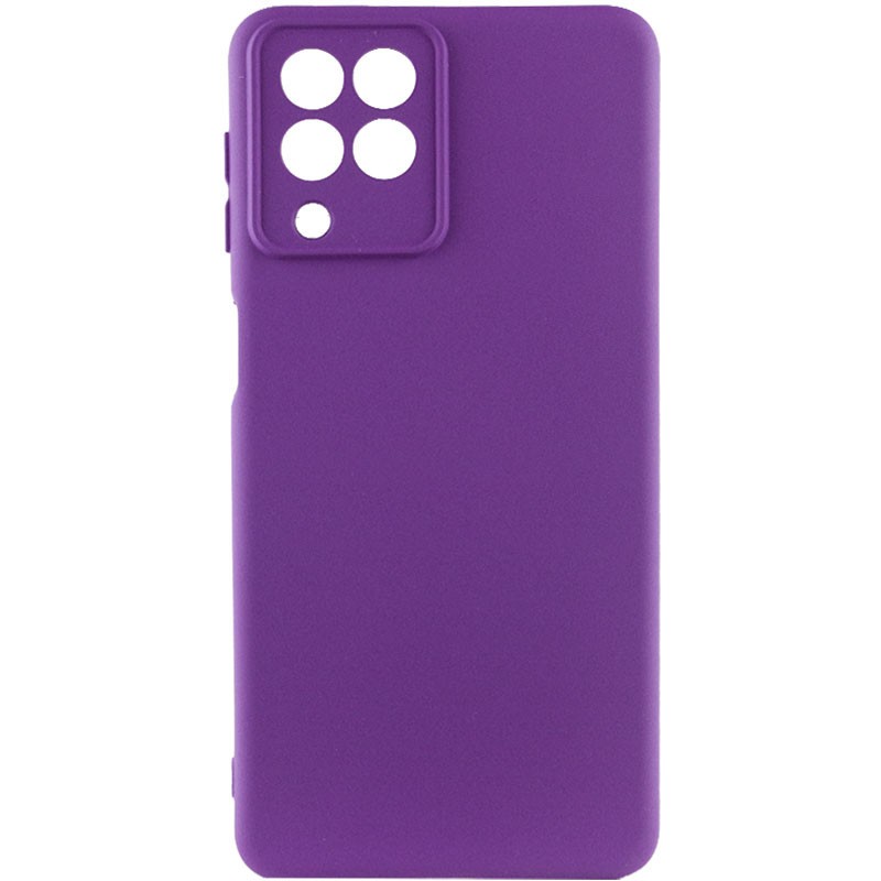 Silicone Cover Full Camera without Logo (A) для Samsung M53 (Purple)-0