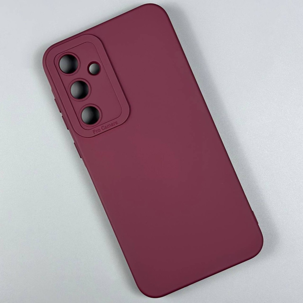 Накладка Lux Matte з мікрофіброю Samung M55 5G Марсала-0