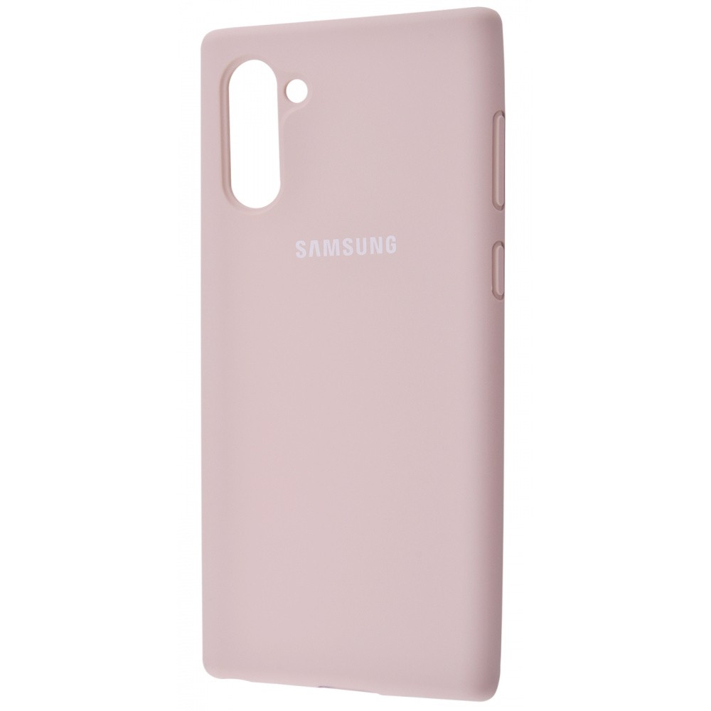 Silicone Cover Full Protective Samsung Galaxy Note 10 (pink sand)-0