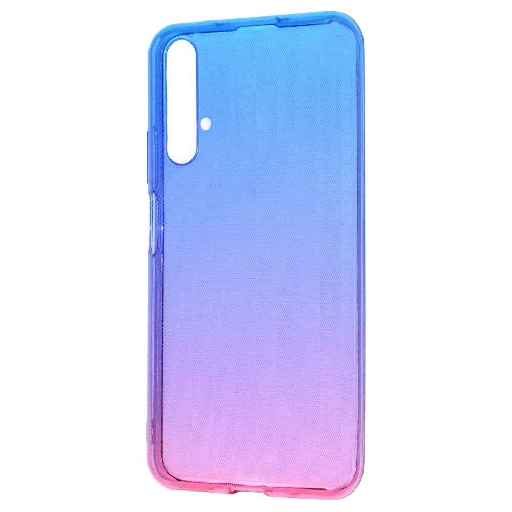 Накладка Gradient Design для Samsung Note 10 (blue/pink)-0