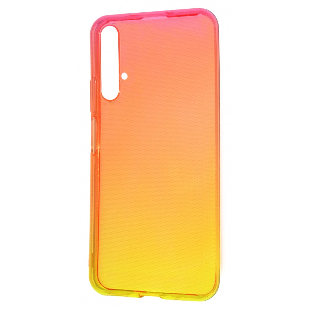 Накладка Gradient Design для Samsung Note 10 (red/yellow)-0