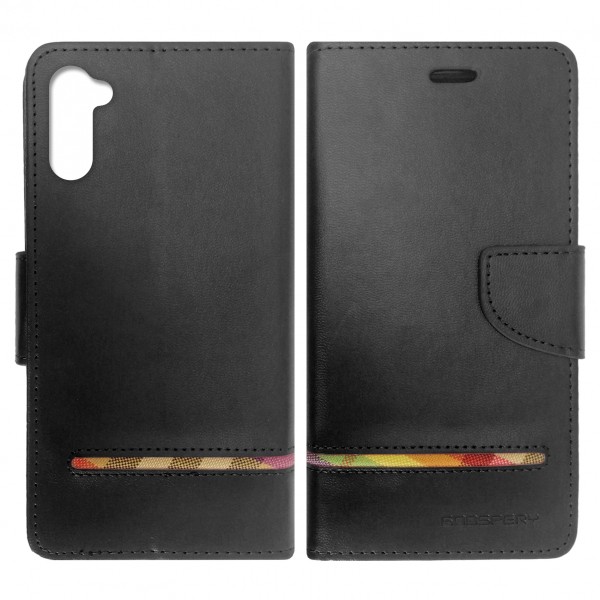 Книжка MERCURY PERSONA DIARY для Samsung Note 10 чорна-0