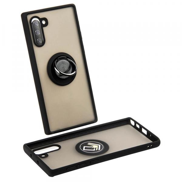 Накладка Totu Gingle Ring для Samsung Note 10 чорна-0