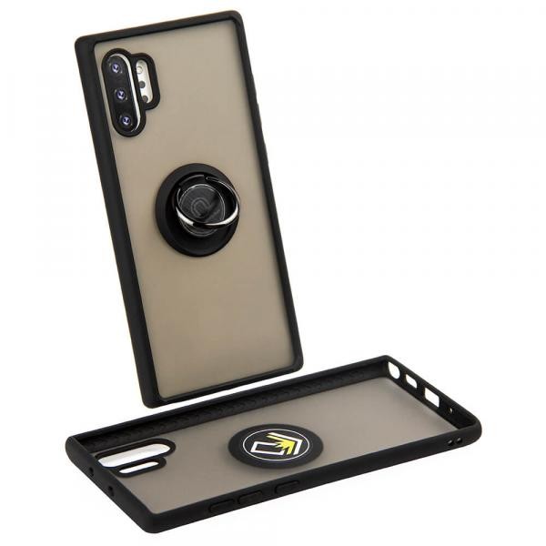 Накладка Totu Gingle Ring для Samsung Note 10 Plus чорна-0