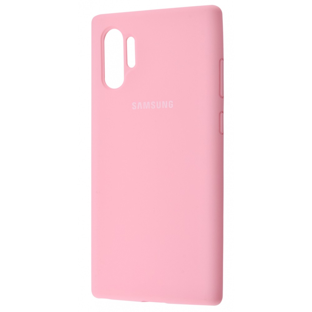 Silicone Cover Full Protective Samsung Note 10 Plus (light pink)-0