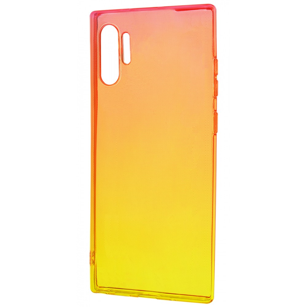 Накладка Gradient Design для Samsung Note 10 Plus (red/yellow)-0