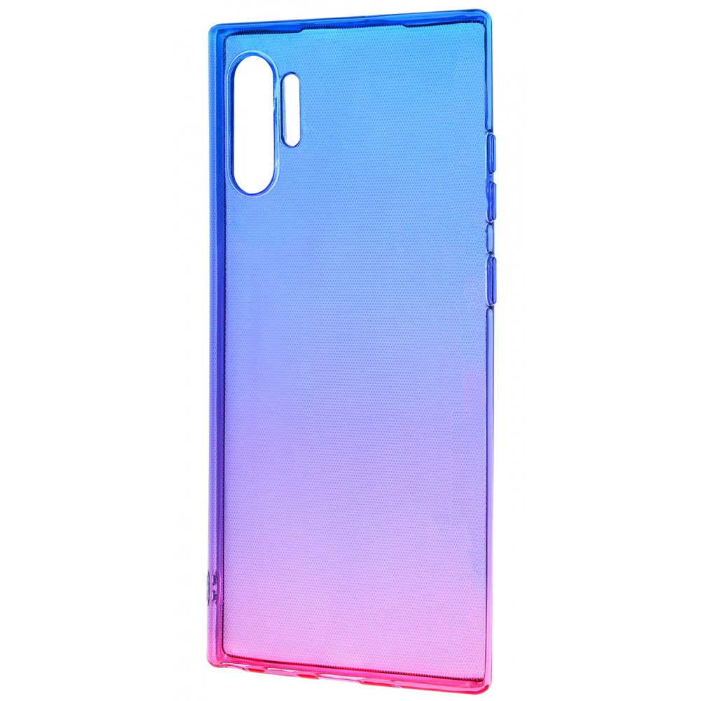 Накладка Gradient Design для Samsung Note 10 Plus (blue/pink)-0