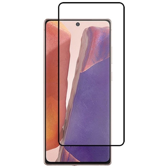 Захисне скло 5D Samsung Note 20 Black-0