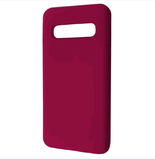 Накладка Fibra для Samsung S10 (Marsala)-0