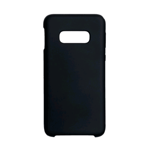 WAVE Full Silicone Cover Samsung S10e (Black)-0