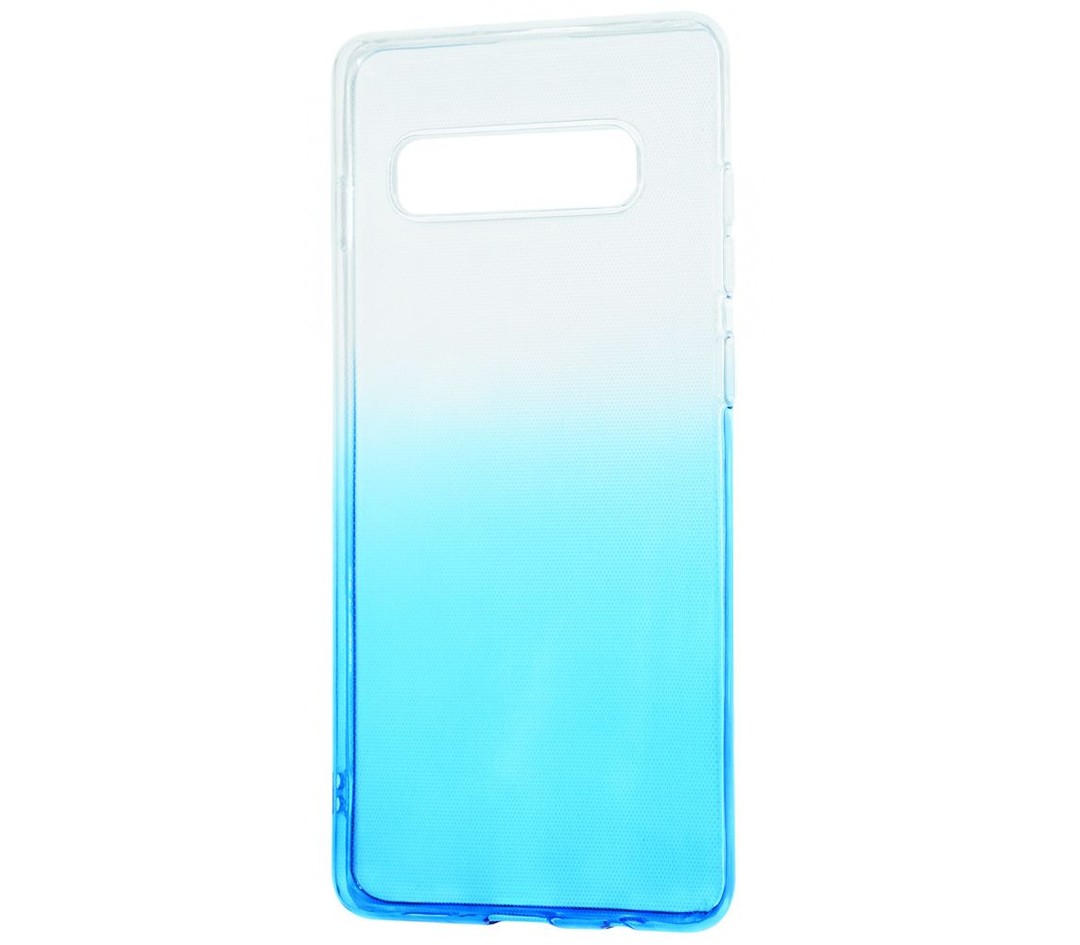 Накладка Gradient Design для Samsung S10 Plus (white/blue)-0