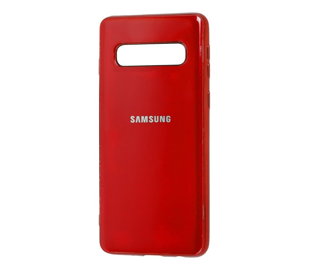 Накладка Brand Case для Samsung S10 Plus червона-0
