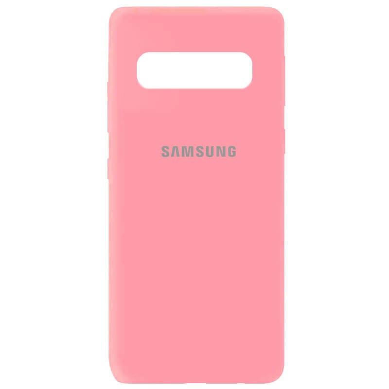 Silicone Cover My Color Full Protective (A) для Samsung S10 (Pink)-0