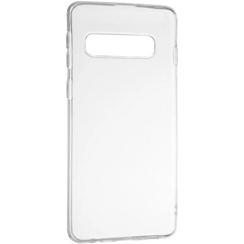 Накладка Premium для Samsung S10 прозорий силікон-0