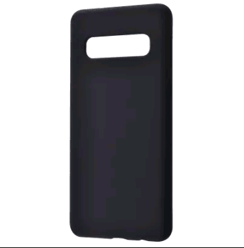 WAVE Full Silicone Cover Samsung S10 чорна-0