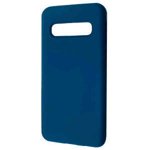 Накладка Fibra для Samsung S10 (Navy blue)-0