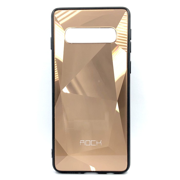 Накладка ROCK 3D Crystal  SAMSUNG S10 Золото-0