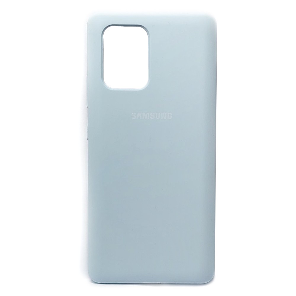 Silicone Cover My Color Full Protective (A) для Samsung S10 Lite (Lilac cream)-0