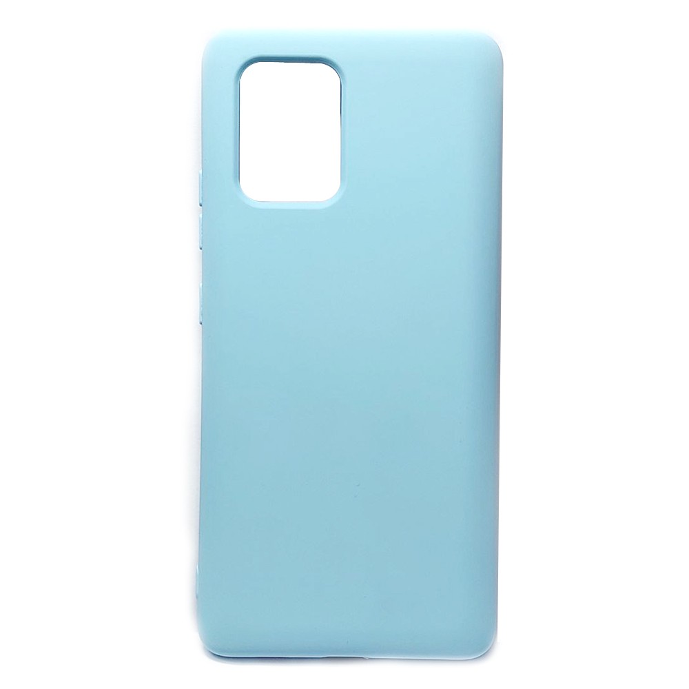 Silicone Cover My Color Full Protective (A) для Samsung S10 Lite (Light blue)-0