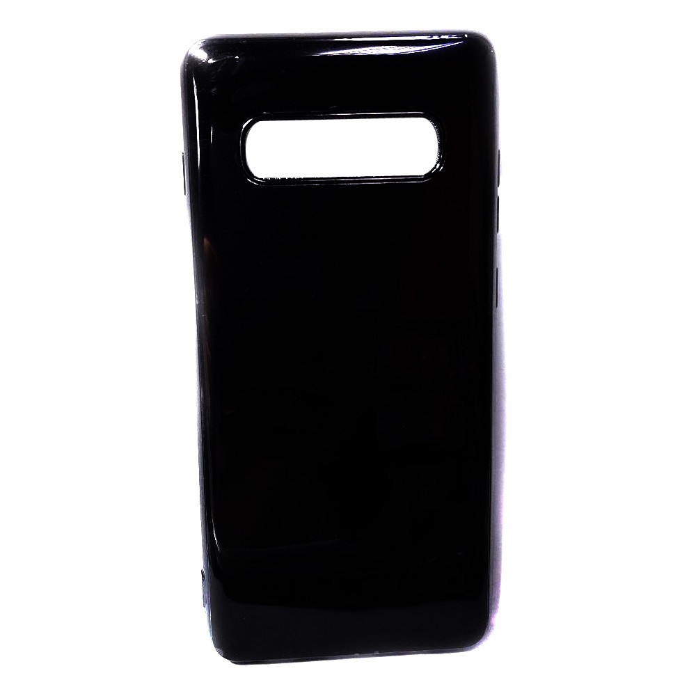 Накладка Brand Case no logo для Samsung S10 Plus чорна-0