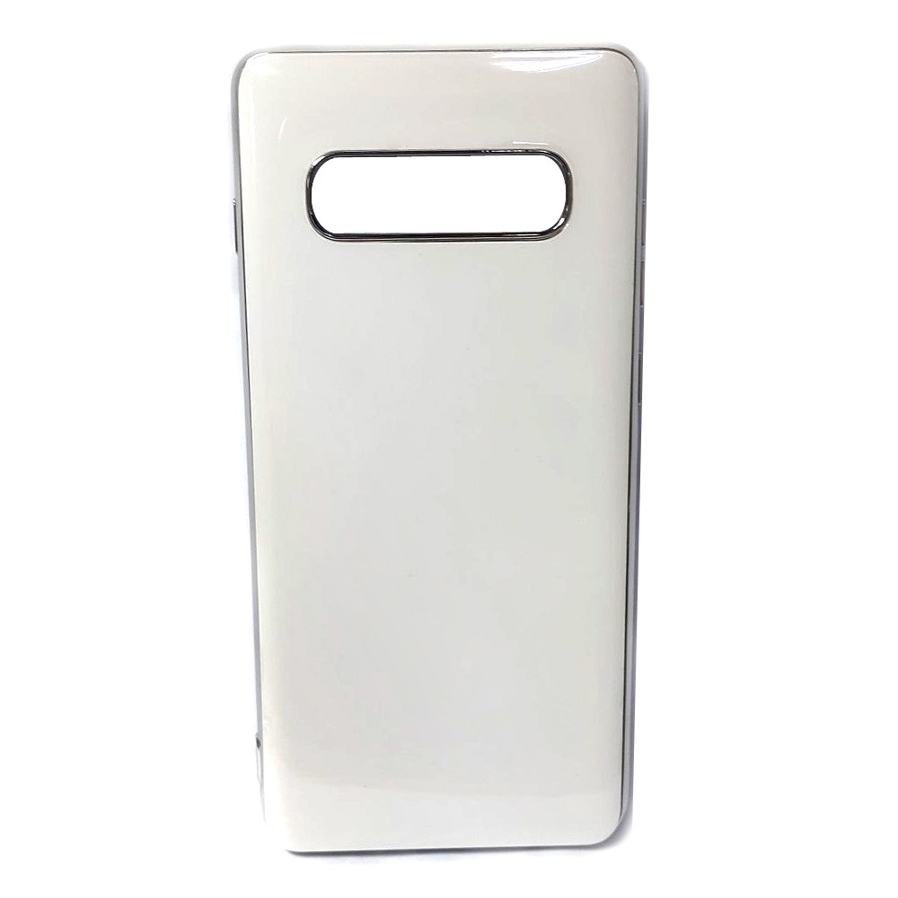 Накладка Brand Case no logo для Samsung S10 Plus біла-0