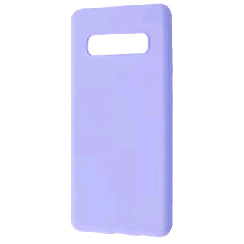 Накладка Full Silicone Case для Samsung S10 Plus Лавандовий-0