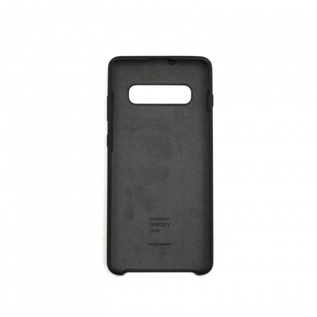 Silicone Cover Full Camera (A) для Samsung S10 Plus (Black)-1