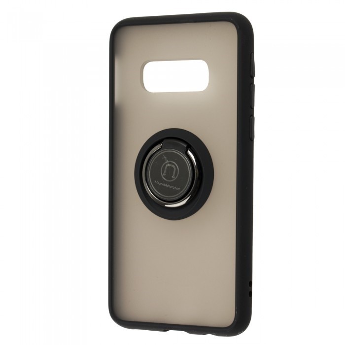 Накладка Totu Gingle Ring для Samsung S10E чорна-0