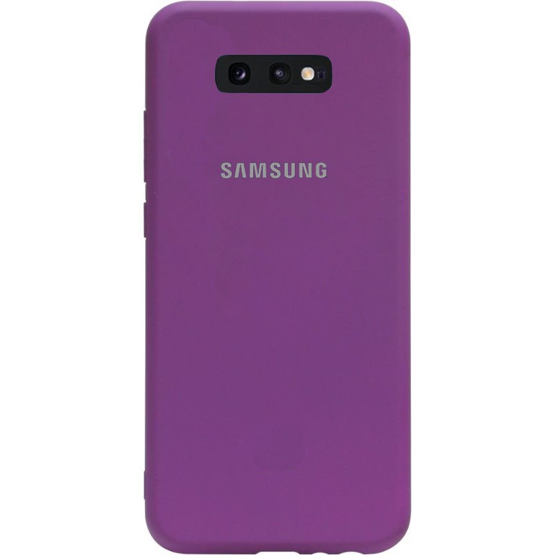 Silicone Cover My Color Full Protective (A) для Samsung S10e (Purple)-0