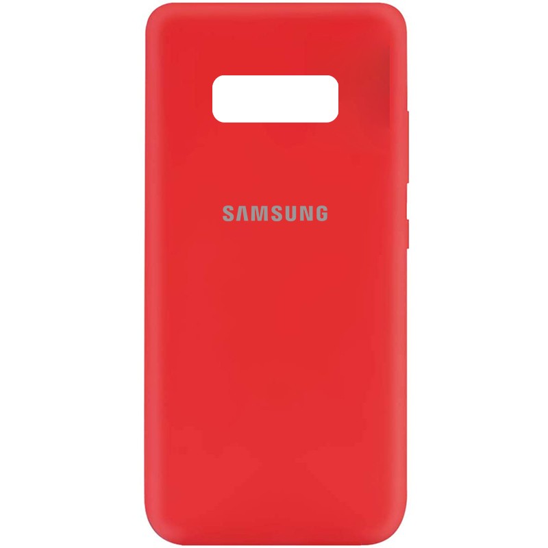 Silicone Cover My Color Full Protective (A) для Samsung S10e (Red)-0