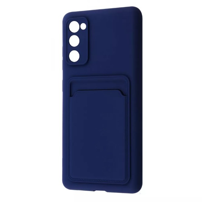 Накладка WAVE Colorful Pocket для Samsung S20 FE (ocean blue)-0