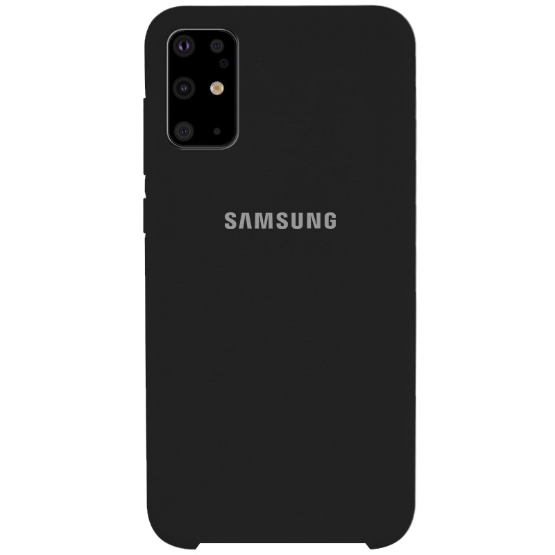 Silicone case для Samsung S20 Plus (Black)-0