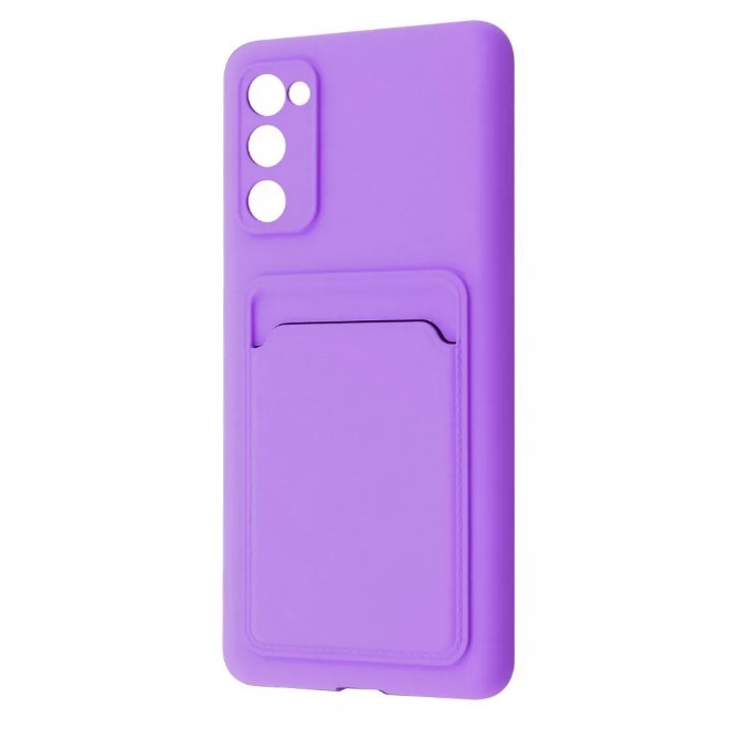 Накладка WAVE Colorful Pocket для Samsung S20 FE (light purple)-0