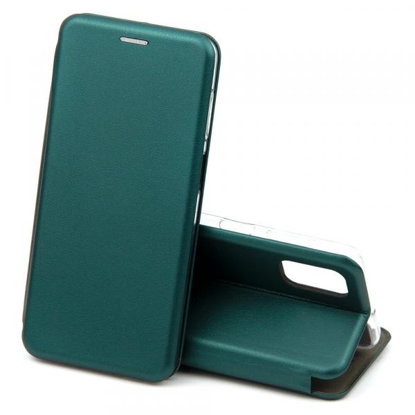 Книжка Premium для Samsung S20 FE Зелена-1