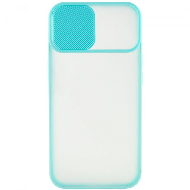 Накладка Camshield mate TPU для Samsung A33 бірюзова шторка-0