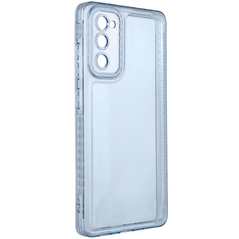 Накладка Starfall Clear для Samsung S21FE (Блакитна)-1