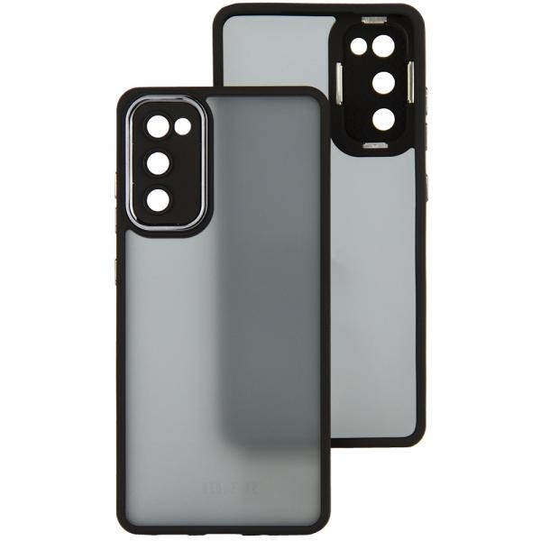Накладка Luxury Metal Lens для SAMSUNG S20FE (Чорний)-0