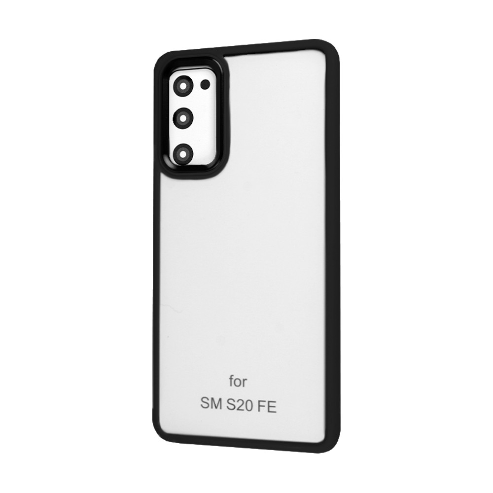 Накладка FIBRA Metallic Matte для Samsung S20FE (Black)-0