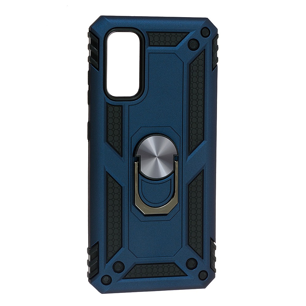 Накладка під магнітний тримач Serge Ring для Samsung S20 (Dark blue)-0