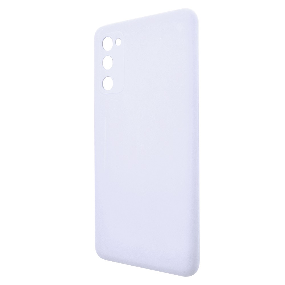 Silicone Case для Samsung S20 FE White-0