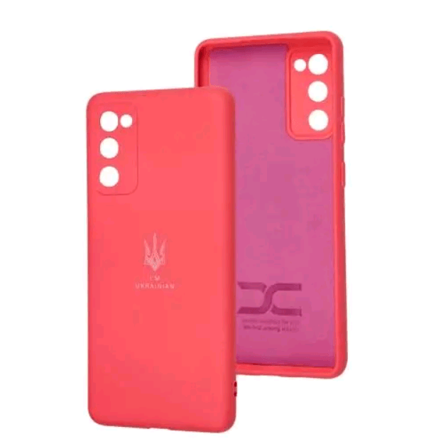 UA Silicone Case Full Protective для Samsung S20FE (Barbie Pink)-0